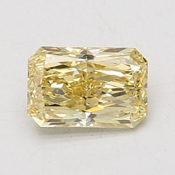 0.84 Ct. Fancy Intense Yellow Radiant Lab Grown Diamond