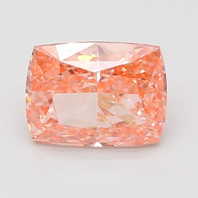 2.02 Ct. Fancy Vivid Pink Cushion Lab Grown Diamond