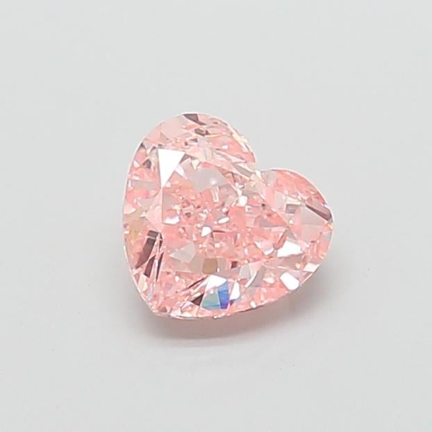 1.98 Ct. Fancy Intense  Pink Heart Lab Grown Diamond