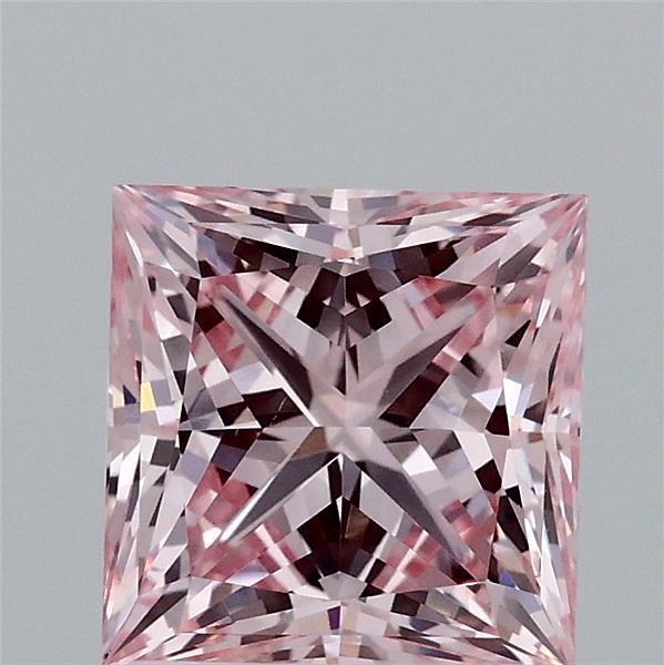 2.03 Ct. Fancy Intense Pink Princess Lab Grown Diamond