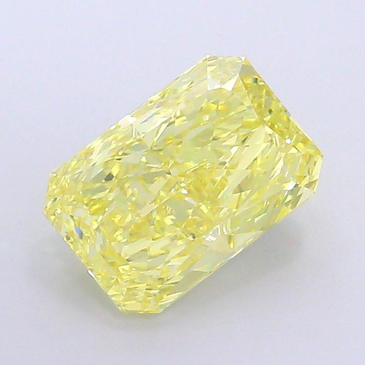 5.05 Ct. Fancy Intense Yellow Radiant Lab Grown Diamond