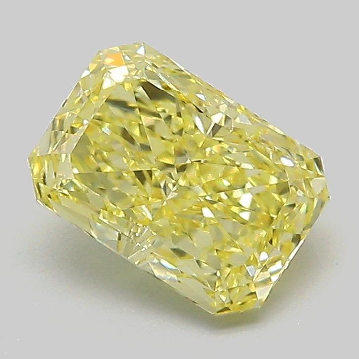 1.55 Ct. Fancy Intense Yellow Radiant Lab Grown Diamond