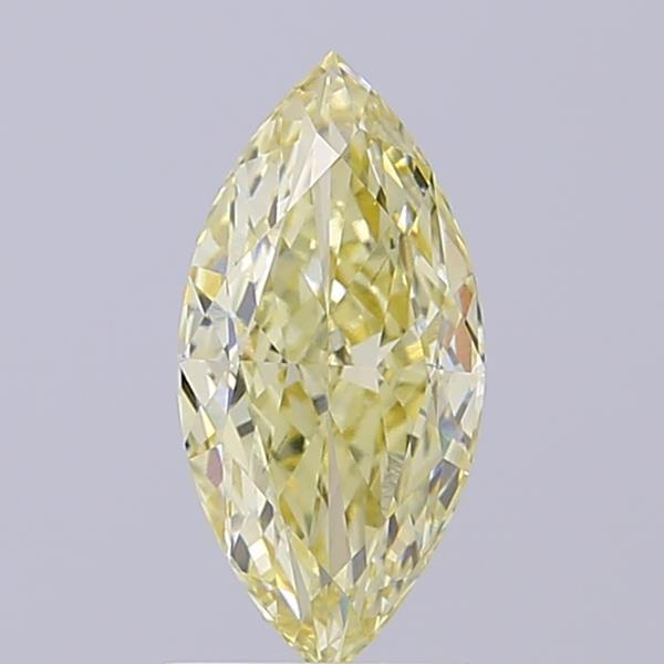1.52 Ct. Fancy Light Yellow Marquise Lab Grown Diamond
