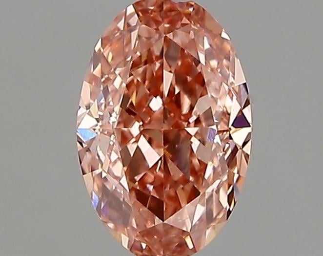 1.05 Ct. Fancy Pink Oval Lab Grown Diamond