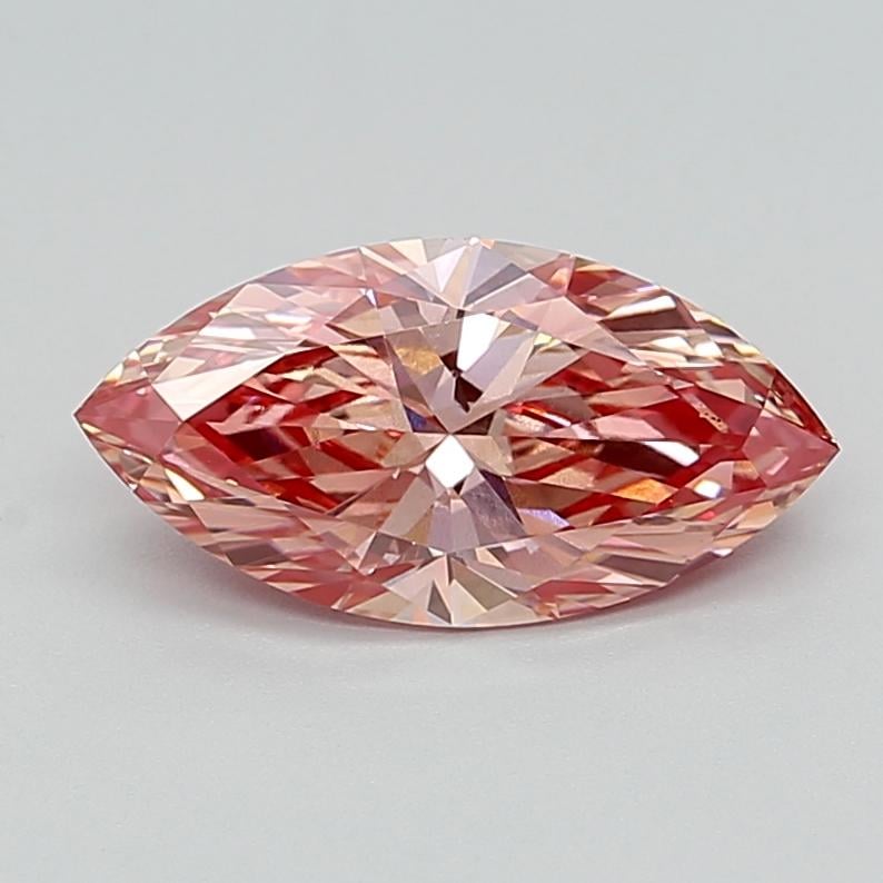 1.85 Ct. Fancy  Pink Marquise Lab Grown Diamond