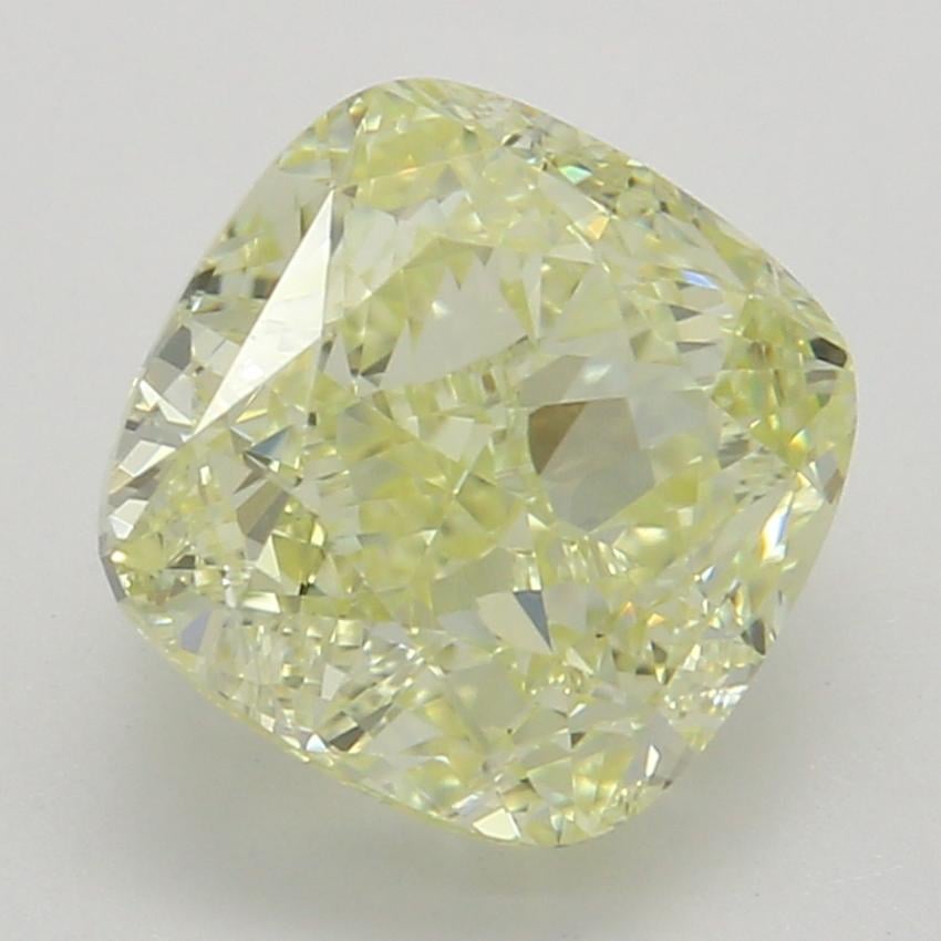 1.52 Ct. Fancy Light Yellow Cushion Diamond