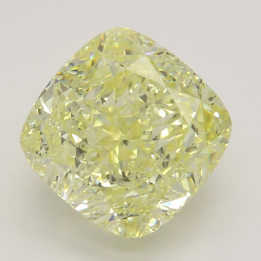 5.60 Ct. Fancy Yellow Cushion Diamond