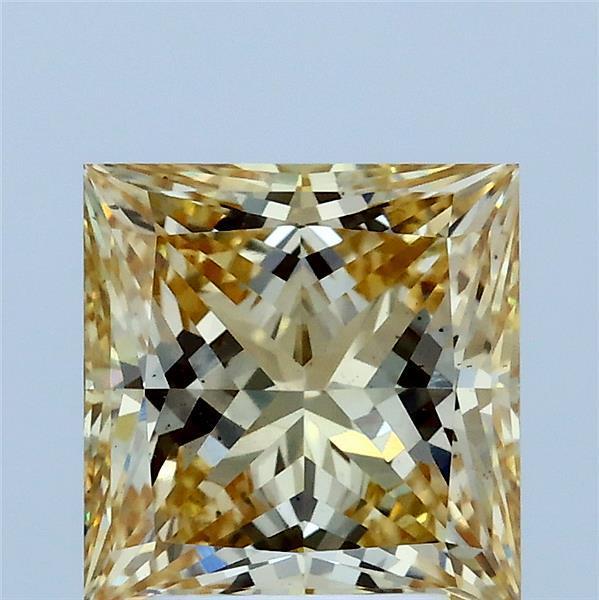 2.50 Ct. Fancy Yellow Princess Lab Grown Diamond
