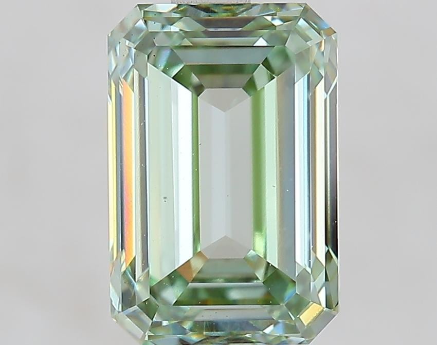 2.41 Ct. Fancy Intense Green Emerald Lab Grown Diamond