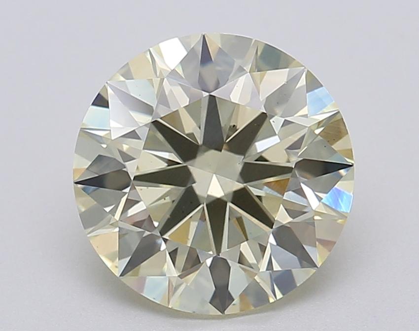 2.02 Ct. Fancy Light Yellow Round Lab Grown Diamond