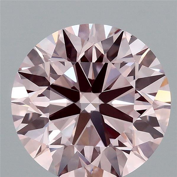3.00 Ct. Fancy Pink Round Lab Grown Diamond