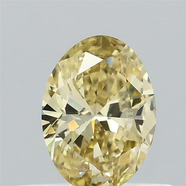 0.36 Ct. Fancy Yellow Oval Lab Grown Diamond