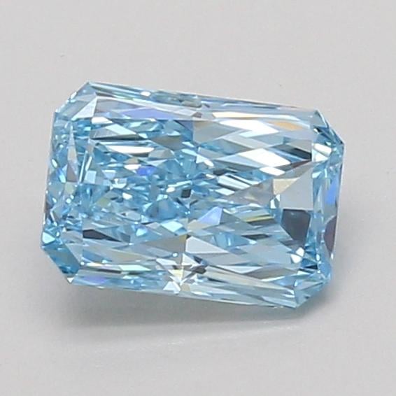 1.09 Ct. Fancy Vivid Blue Radiant Lab Grown Diamond