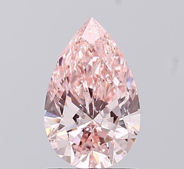 1.00 Ct. Fancy Vivid  Pink Pear Lab Grown Diamond