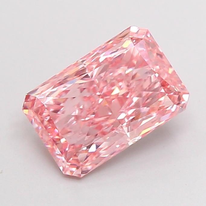 2.04 Ct. Fancy Pink Radiant Lab Grown Diamond