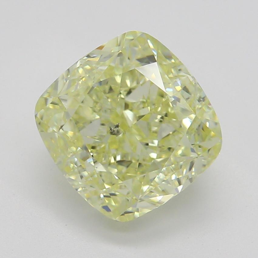 1.55 Ct. Fancy Yellow Cushion Diamond