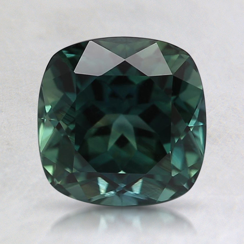 6.5mm Premium Teal Cushion Sapphire