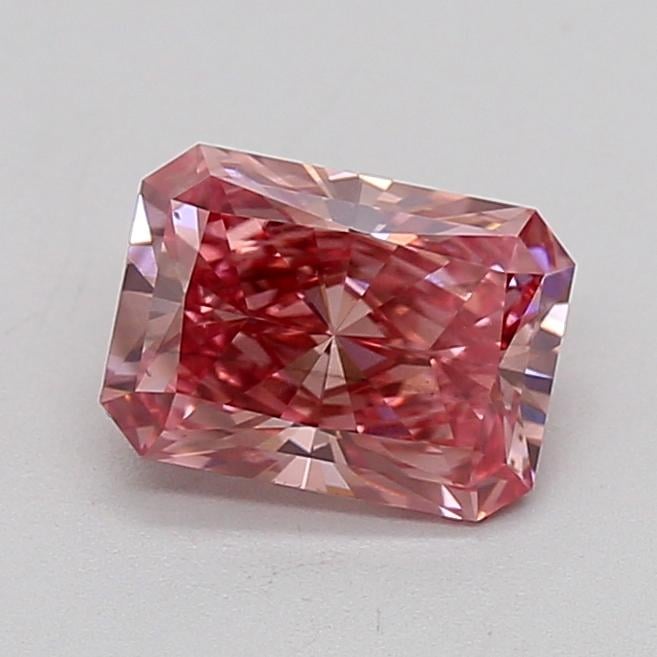 1.20 Ct. Fancy Vivid Pink Radiant Lab Grown Diamond