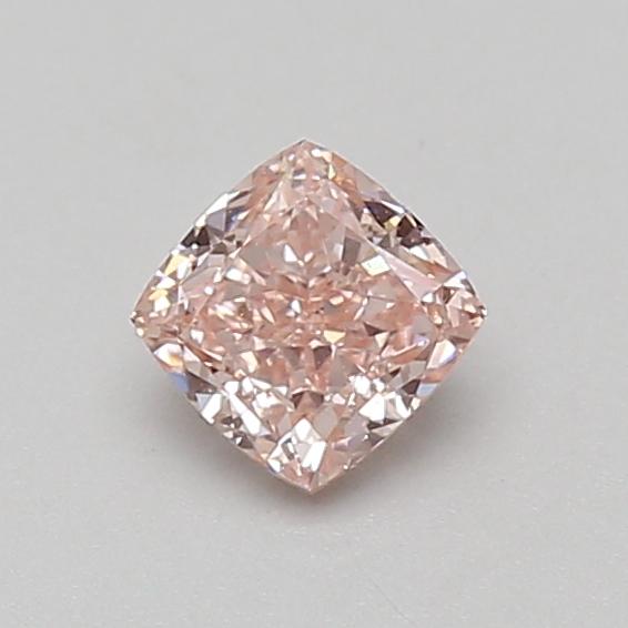 0.56 Ct. Fancy Intense Pink Cushion Lab Grown Diamond