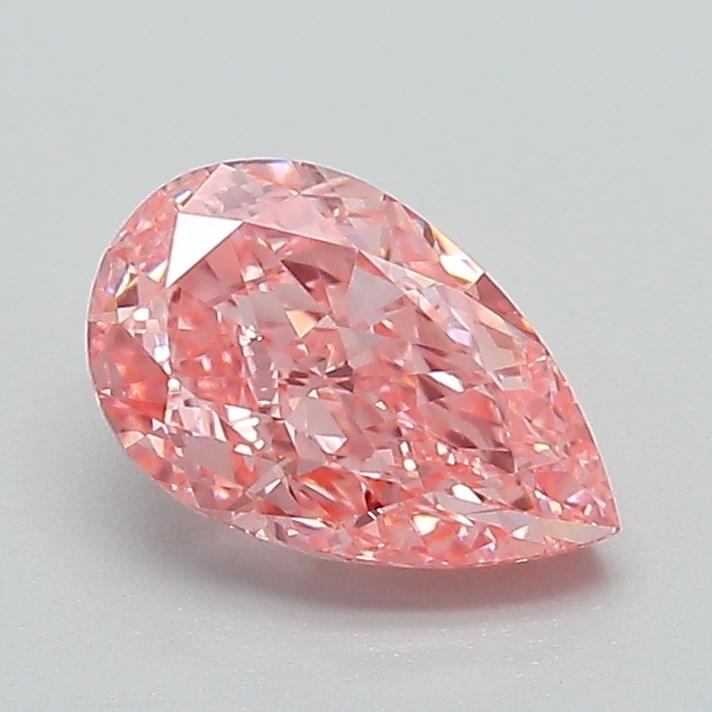 1.16 Ct. Fancy Vivid Pink Pear Lab Grown Diamond