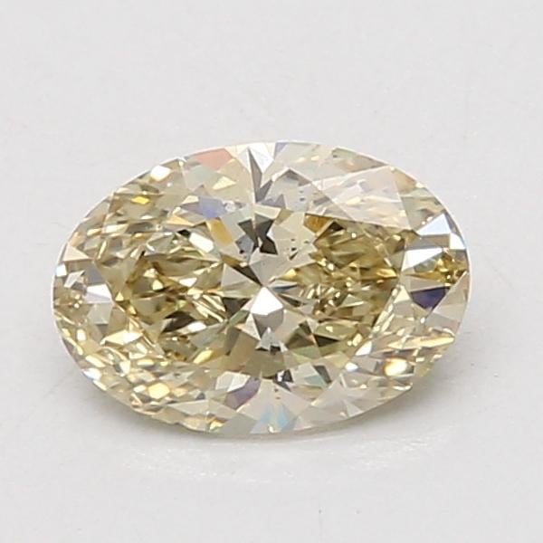 1.02 Ct. Fancy Yellow Oval Lab Grown Diamond