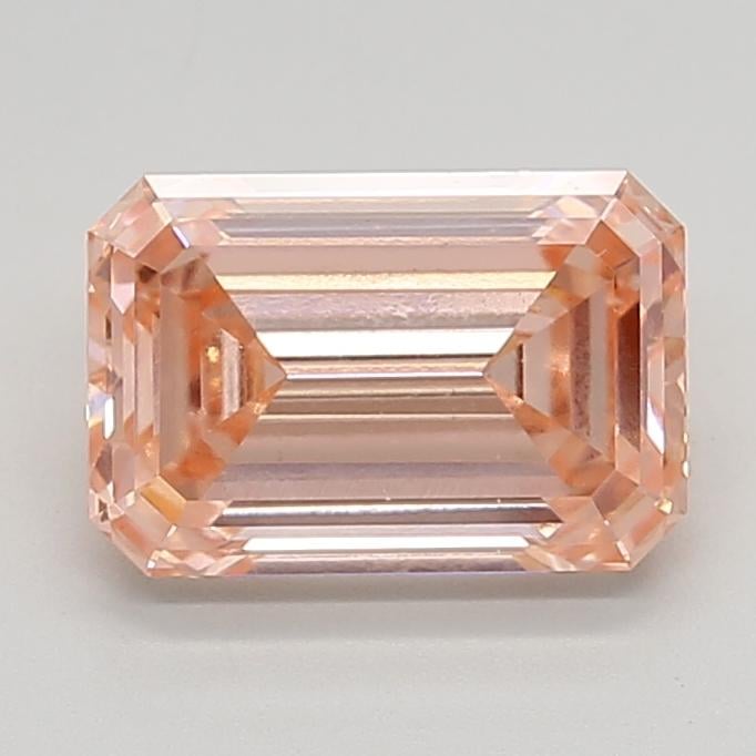 3.09 Ct. Fancy Intense  Pink Emerald Lab Grown Diamond