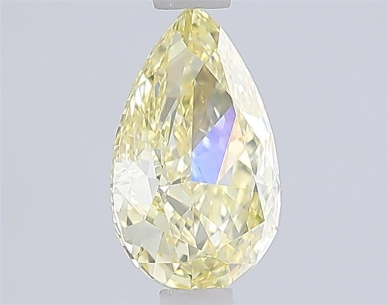 1.08 Ct. Fancy Intense  Yellow Pear Lab Grown Diamond