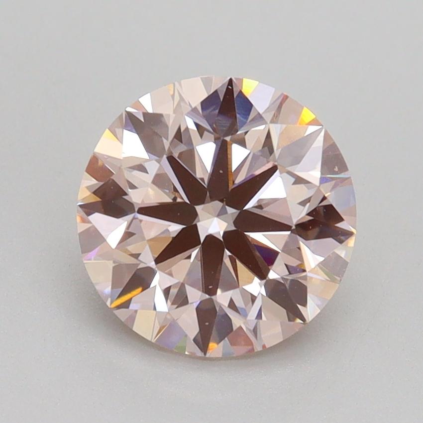 1.7 Ct. Fancy Light Pink Round Lab Grown Diamond