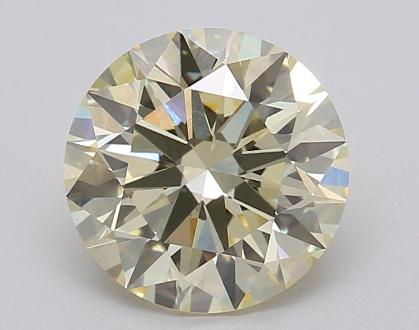 2.03 Ct. Fancy Yellow Round Lab Grown Diamond