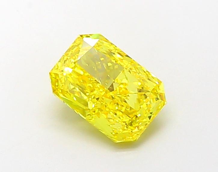 2.06 Ct. Fancy Vivid Yellow Radiant Lab Grown Diamond