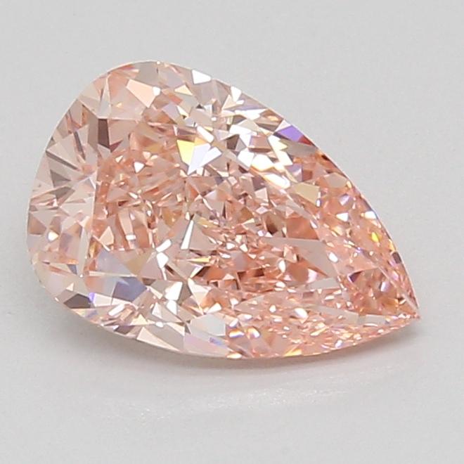 2.02 Ct. Fancy Vivid Pink Pear Lab Grown Diamond