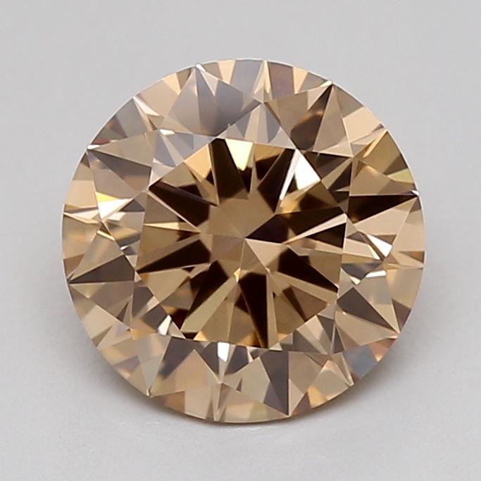 1.03 Ct. Fancy Light  Brown Round Lab Grown Diamond