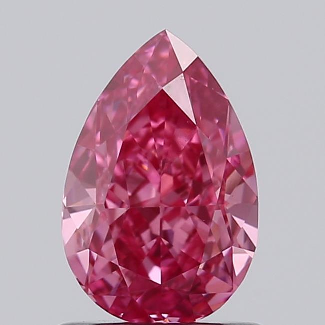 1.10 Ct. Fancy Vivid Pink Pear Lab Grown Diamond