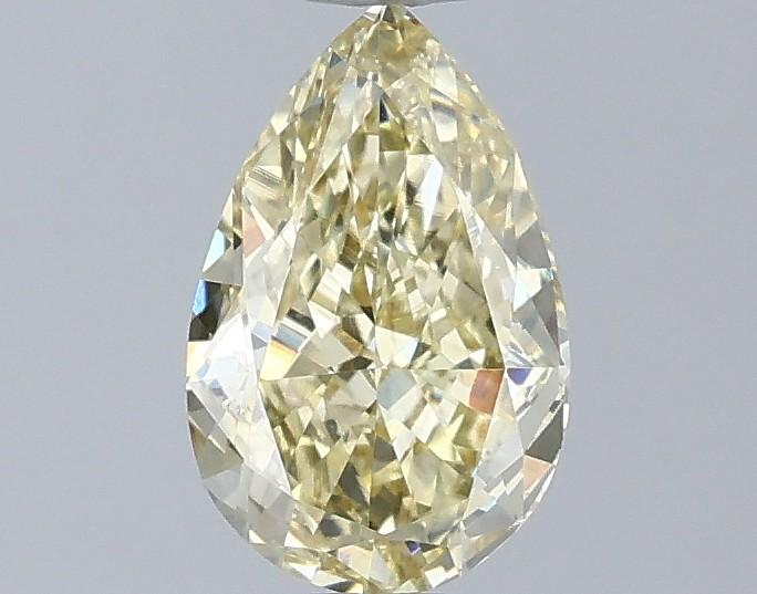 1.00 Ct. Fancy Yellow Pear Lab Grown Diamond