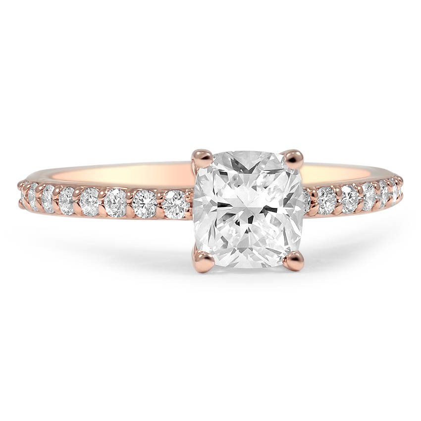 Custom Classic Shared Prong Diamond Ring | Brilliant Earth