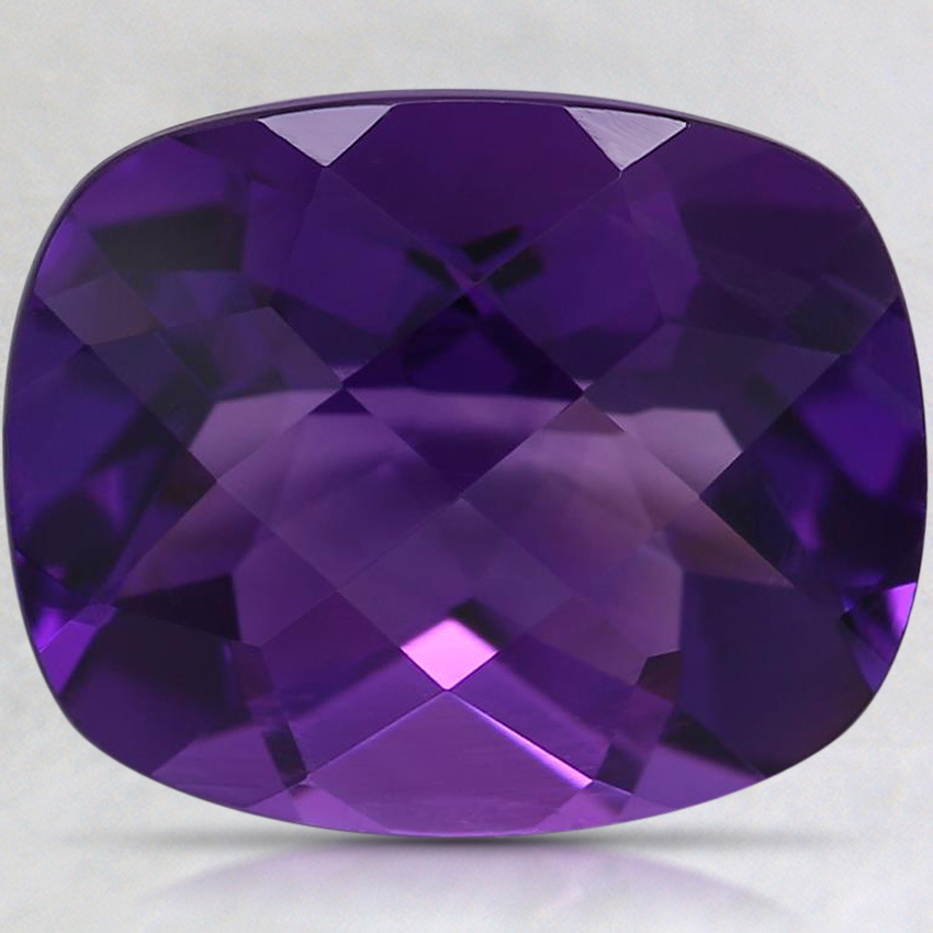 11x9mm Cushion Amethyst