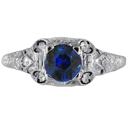 Edwardian Sapphire Vintage Ring