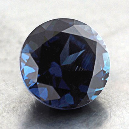 6.7mm Blue Round Sapphire