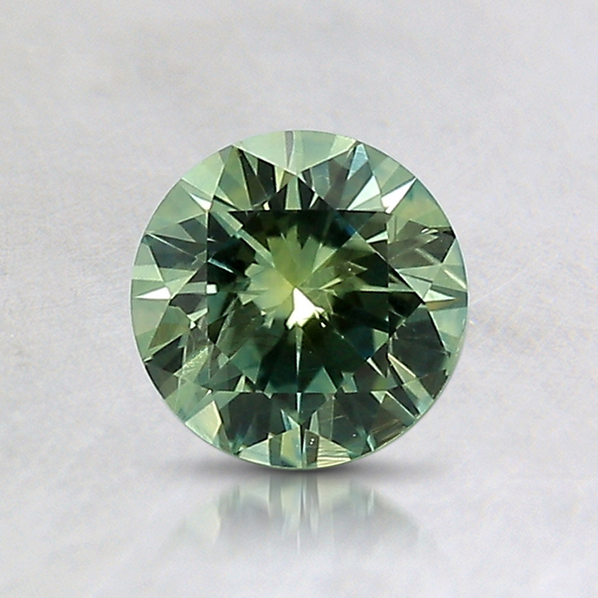 5.8mm Green Round Montana Sapphire