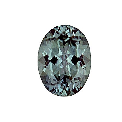 8x6mm Green Oval Sapphire