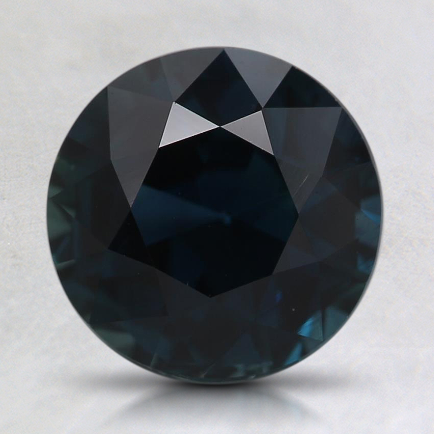 8mm Super Premium Teal Round Sapphire