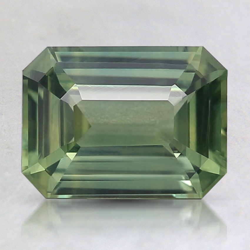 8.4x6.2mm Teal Emerald Sapphire