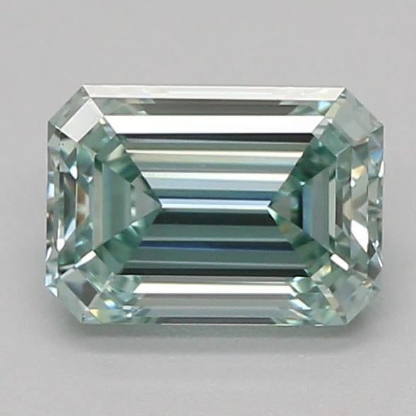 0.53 Ct. Fancy Intense Green Emerald Lab Grown Diamond