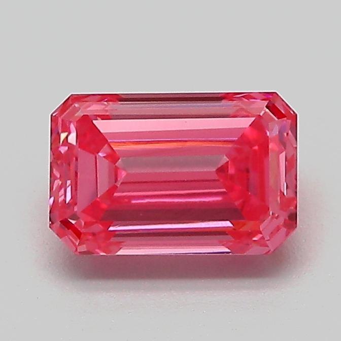 1.05 Ct. Fancy Vivid Pink Emerald Lab Grown Diamond