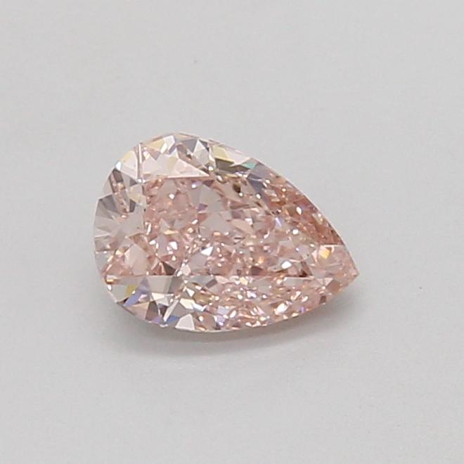 0.69 Ct. Fancy Intense Pink Pear Lab Grown Diamond