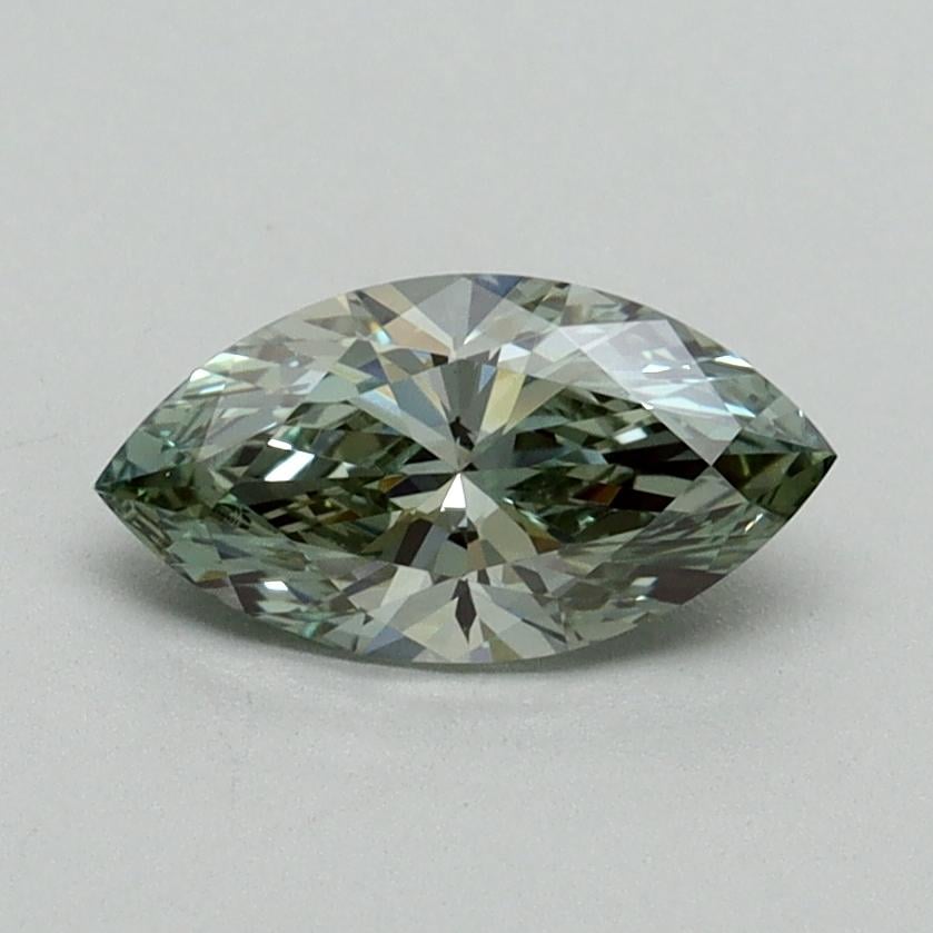 0.70 Ct. Fancy Intense Green Marquise Lab Grown Diamond