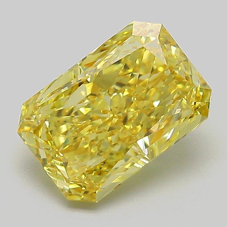 2.06 Ct. Fancy Vivid  Yellow Radiant Lab Grown Diamond