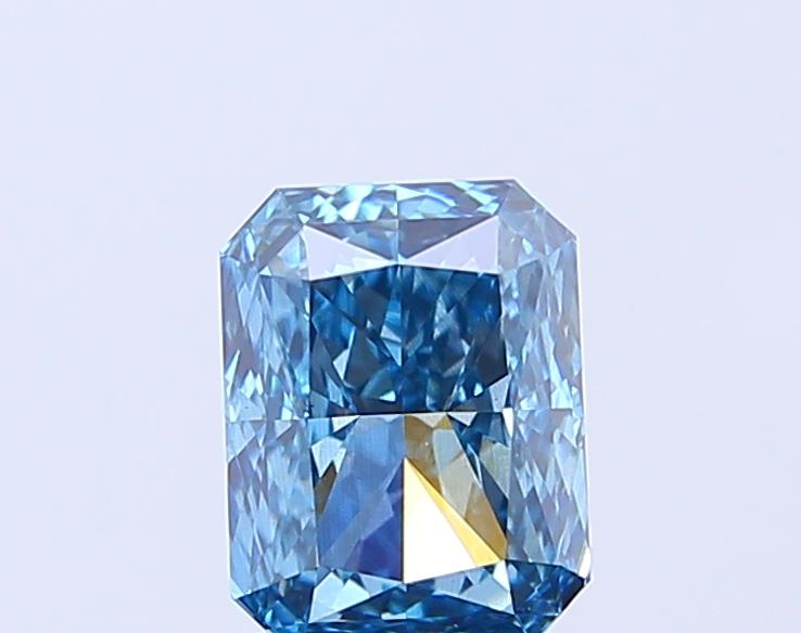 1.71 Ct. Fancy Vivid  Blue Radiant Lab Grown Diamond
