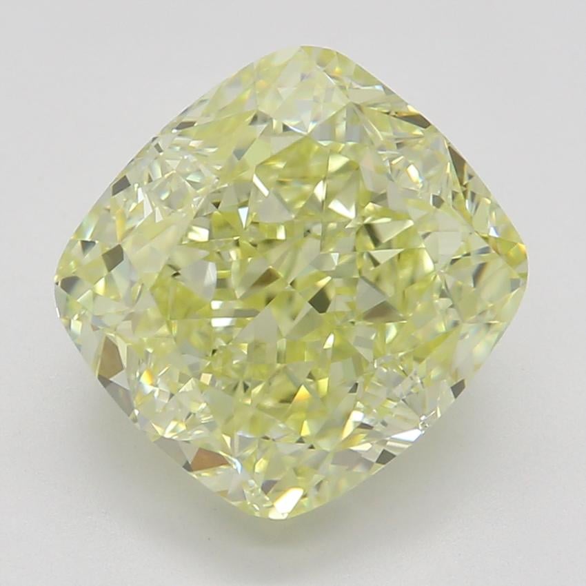 2.41 Ct. Fancy Yellow Cushion Diamond