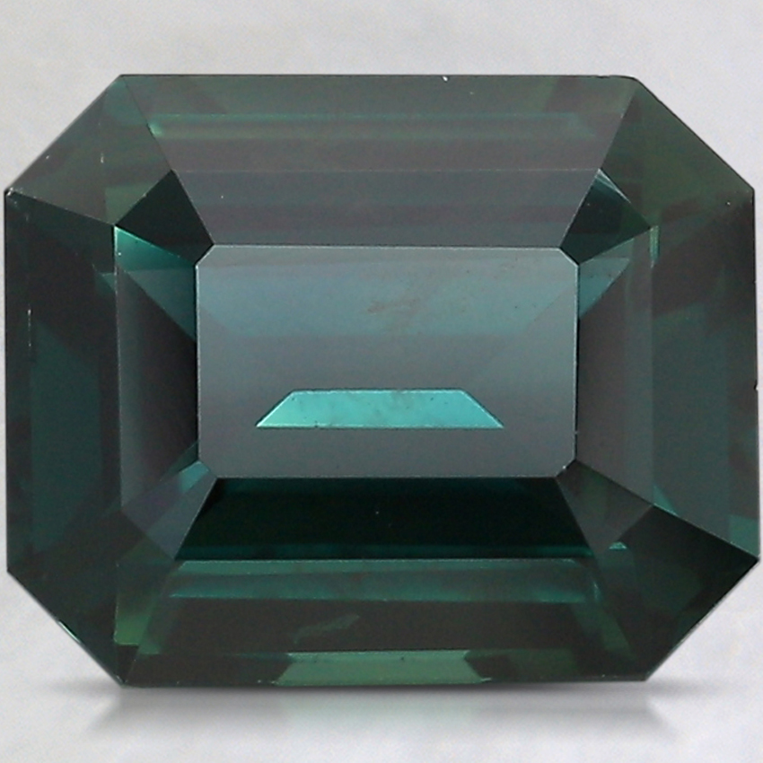 10.1x8.2mm Teal Emerald Sapphire